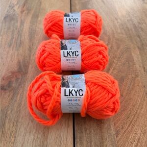 London Kaye Bright Orange Yarn Bundle